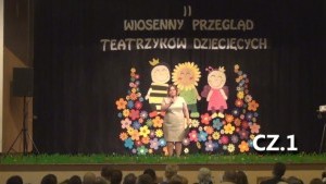 BAJKOWE POWITANIE WIOSNY PRZEZ MALBORSKIE PRZEDSZKOLA. II WIOSENNY PRZEGLĄD TEATRZYKÓW DZIECIĘCYCH - 21.03.2015