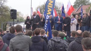 JANUSZ KORWIN-MIKKE ODWIEDZIŁ MALBORK - 30.04.2015