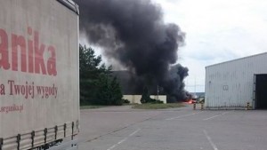 POŻAR W MALBORSKIEJ ORGANICE. STRATY SIĘGNĘŁY 5 TYS. ZŁ - 08.07.2015