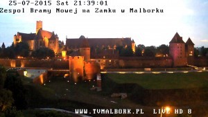 NOCNE ZWIEDZANIE ZAMKU PODCZAS XVI EDYCJI OBLĘŻENIA MALBORKA - 25.07.2015