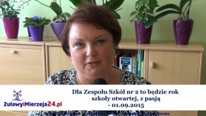 Nowy Dwór Gdański. Dla Zespołu Szkół nr 2 to będzie rok szkoły otwartej, z pasją - 01.09.2015