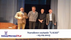 Żuławy. Narodowe czytanie "LALKI" - 05.09.2015