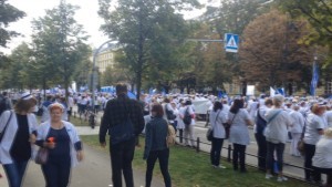 Pielęgniarki i położne z Malborka i Sztumu protestowały w Warszawie. Chcą podwyżki płac. Będzie strajk generalny? 10.09.2015