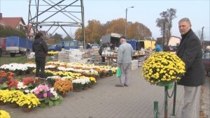 Po ile znicze i kwiaty  na Cmentarzu Komunalnym w Malborku? - 30.10.2015