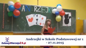 Nowy Dwór Gdański. Andrzejki w Szkole Podstawowej nr 1 - 27.11.2015