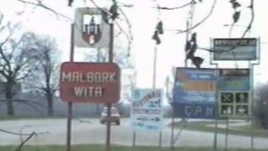 Malbork z 1991 roku na filmie amerykańskich turystów. Zobacz dwa nagrania wideo z 24 marca 1991 roku