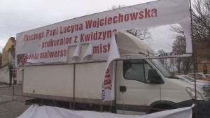 Wysoki urzędnik sztumskiego ratusza zniszczył baner Antoniego Fili? - 31.01.2015