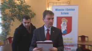 Przyznał się do winy. Briefing prasowy Burmistrza Miasta i Gminy Sztum (nagranie wideo) – 01.02.2016