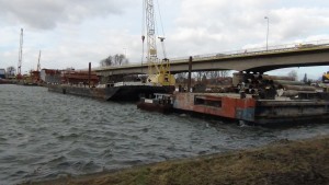 Zobacz postęp prac przy budowie II nitki mostu na rzece Nogat w Malborku - 03.02.2016