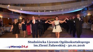 Nowy Dwór Gdański. Tak bawili się maturzyści. Studniówka nowodworskiego liceum - 30.01.2016