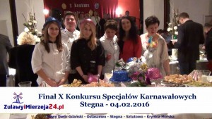 Stegna. Finał X Konkursu Specjałów Karnawałowych - 04.02.2016  