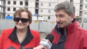 Prace budowlane idą zgodnie z planem? Zawieszenie Wiechy na dachu budynku malborskiego TBS-u - 13.04.2016