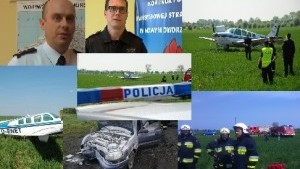 Awaryjne lądowanie. 8 pożarów. Raport Nowodworskich Służb Mundurowych - 23.05.2016