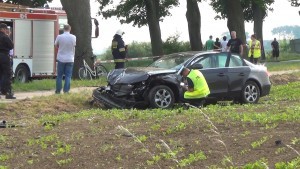 3 mieszkanki  powiatu malborskiego zginęły na miejscu. Tragiczny wypadek na trasie między Nowym Stawem, a Lichnowami - 27.05.2016