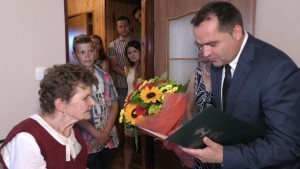 90 urodziny Pani Janiny Bojkowskiej z Cis – 25.06.2016