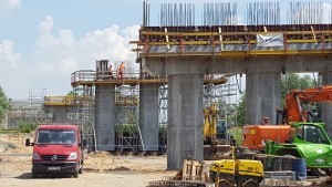 Czy wiadukt na wylocie z Elbląga na Malbork powstanie do 30 listopada? Zobacz, jak idą prace - 04.07.2016