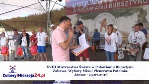 XVIII Mistrzostwa Świata w Poławianiu Bursztynu. Zabawa, Wybory Miss i Plenerowa Patelnia. Jantar – 23.07.2016