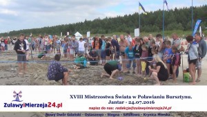 XVIII Mistrzostwa Świata w Poławianiu Bursztynu. Jantar - 24.07.2016