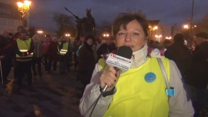 Malborscy mundurowi z myślą o seniorach. Słuchacze U3W "ŚWIECĄ PRZYKŁADEM” i noszą elementy odblaskowe - 02.12.2016