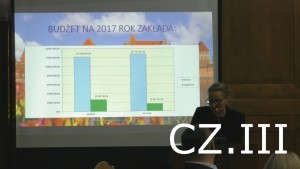 Budżet Malborka przyjęty: 8głosów za, 1przeciw, 11 wstrzymujących.  XXVII sesja Rady Miasta Malborka – 29.12.2016