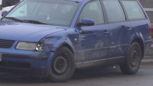 TIR-em skasował osobówkę, czy osobówka wjechała pod TIR-a? Policja wyjaśnia okoliczności zdarzenia na Rodła w Malborku - 14.02.2018