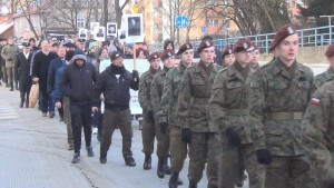 Malbork: Narodowy Dzień Pamięci Żołnierzy Wyklętych przy Skwerze Wyklętych i Rondzie im. "Inki" – 01.03.2018