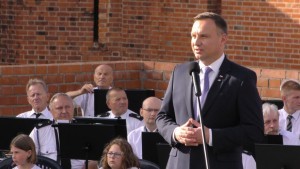 Prezydent Andrzej Duda w Malborku. Zobacz wideo i fotorelację 