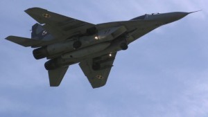 Materiał wideo z miejsca katastrofy. MiG- 29 z malborskiej bazy rozbił się pod Pasłękiem. Pilot nie przeżył wypadku. 