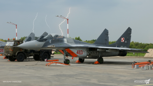 Samoloty MIG-29 wracają na malborskie niebio.