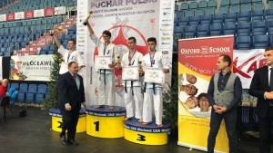 Karate. Zobacz walkę Damiana Stawickiego z Klubu Kyokushin Karate