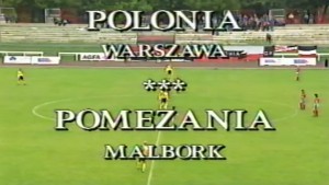 Mecz o Mistrzostwo II Ligi Polonia Warszawa - Pomezania Malbork 20 września 1995 r.