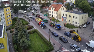 Protest rolników zablokował drogi w naszym regionie na kilka godzin.