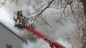 Malbork. Heroiczna walka strażaków z ognistym żywiołem.