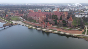 Malbork. Jak wygląda postęp prac przebudowy Przedzamcza?