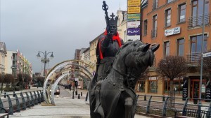 Malbork. Zobacz, kto ukradł czapkę świętego Mikołaja królowi Jagiellończykowi [wideo].