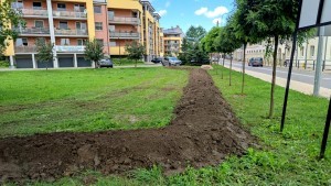 Malbork. Na Słowackiego pojawił się wał przeciwpowodziowy?