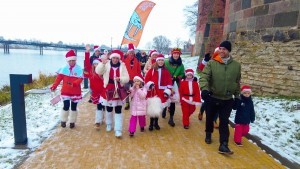 Malbork. Mikołajki z Morsami połączone z wspólną zimną kąpielą 04.12.2022 foto + wideo