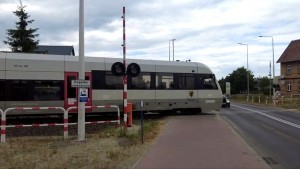 Znamy datę uruchomienia urządzeń na przejeździe drogowo-kolejowym na ul. de Gaulle'a w Malborku i wiemy kiedy pojadą pociągi do Grudziądza.