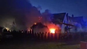 Rodzina Rosłaniec z Malborka straciła wszystko w pożarze. Apel o pomoc