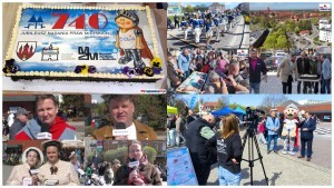 Malbork świętuje 740. lat praw miejskich! Piknik Urodzinowy pełen radości, muzyki i gigantycznego tortu. Wideo i foto relacja.