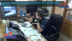 Uratował dziecko przez telefon. Kim jest bohaterski policjant?