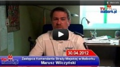 Weekendowy raport Straży Miejskiej - 30.04.2012 - 54 interwencje