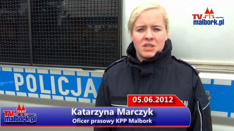 Weekendowy raport KPP Malbork - 95 interwencji. Kradł elementy metalowe