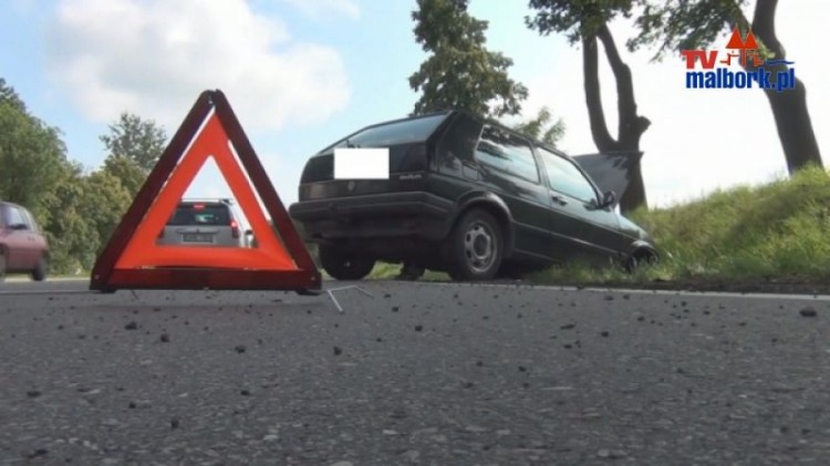 Wypadek drogowy na K55: Wielbark Zakład Rolny - 5.07.2012