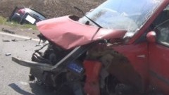 Kolejna kolizja na K22 - zderzenie dwóch samochodów osobowych - 28.07.2012