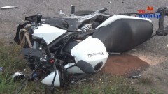 Śmierć motocyklisty na K22 - 8.09.2012