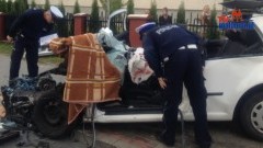 Sztum: Zderzenie autobusu z autem. 22 letni kierowca żyje - AKTUALIZACJA - 24.09.2012