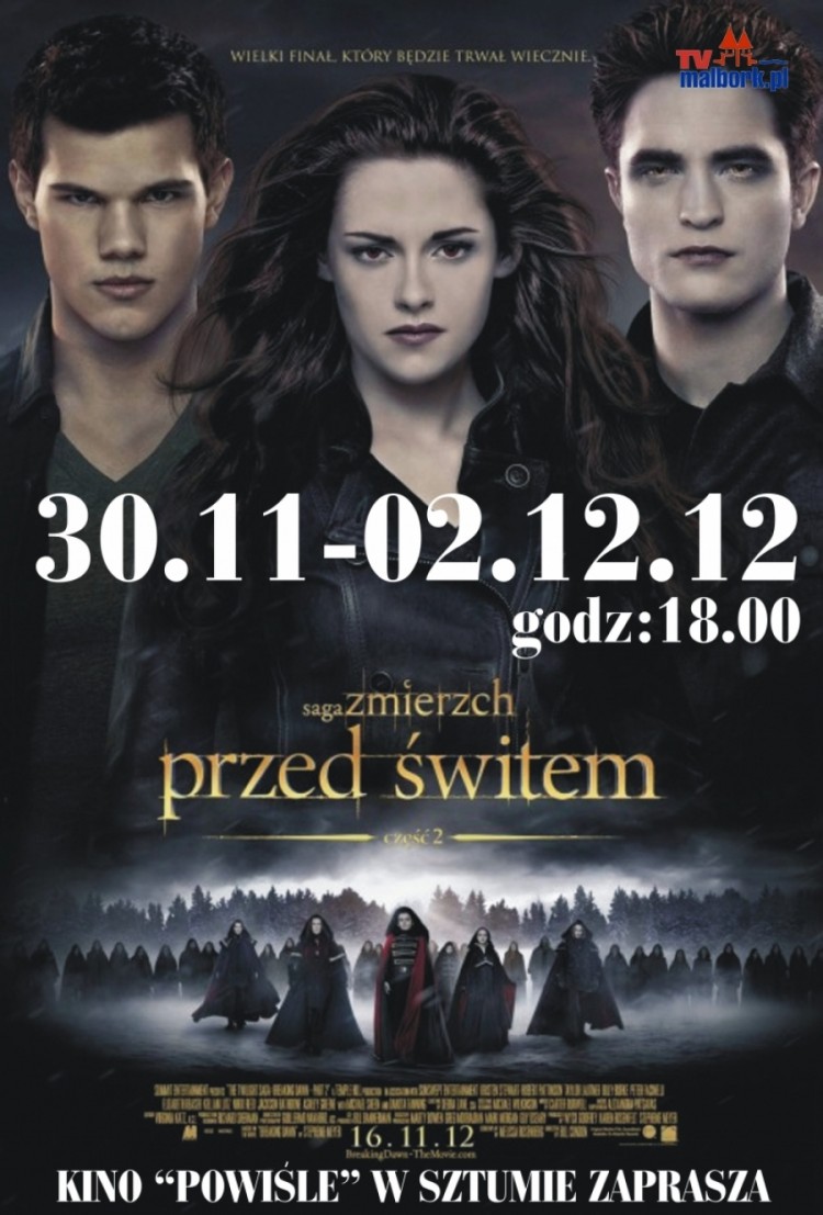 Sztum: Zmierzch przed świtem w kinie Powiśle - 30.11 - 02.12.2012