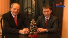 Sztum: Życzenia noworoczne składa Burmistrz Miasta i Gminy Sztum - Leszek Tabor oraz Przewodniczący Rady Miejskiej Czesław Oleks