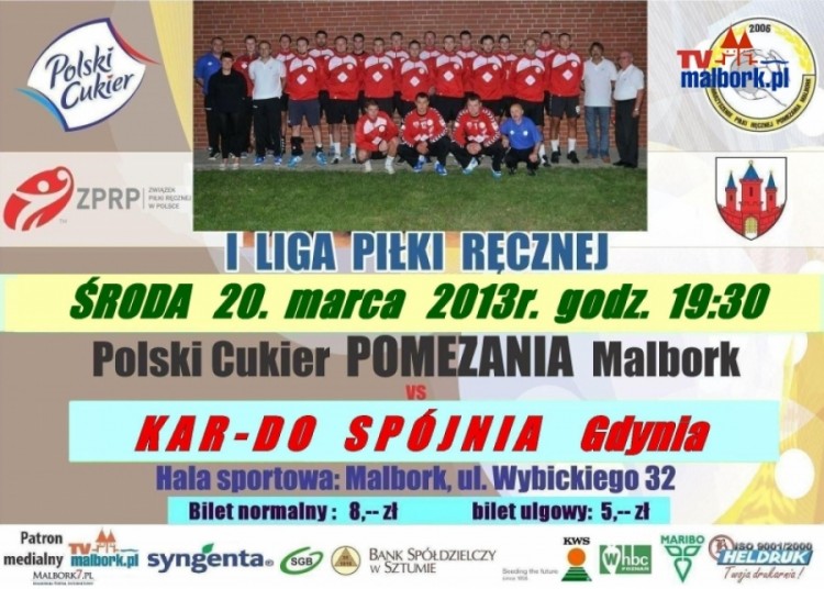 Malbork: Polski Cukier Pomezania Malbork vs. KAR-DO SPÓJNIA Gdynia -&#8230;